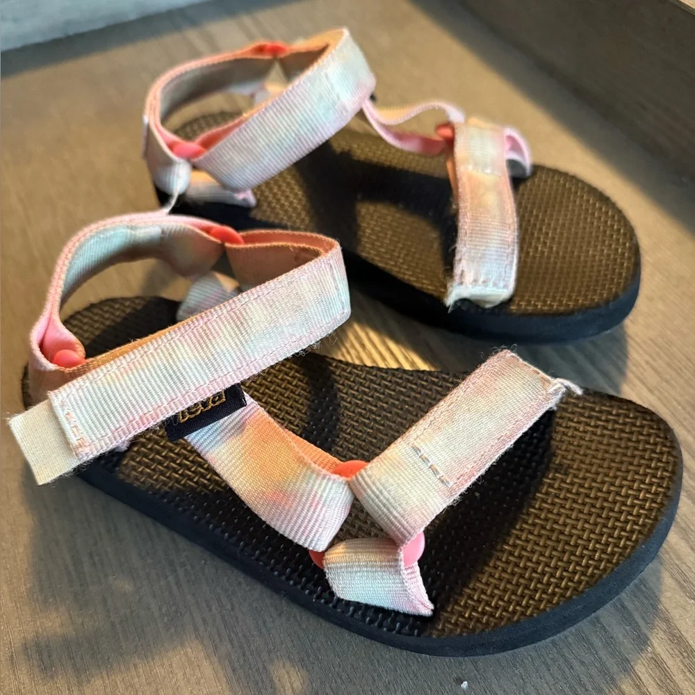 Teva Kids Original Universal Tie Dye Sandals Size 12